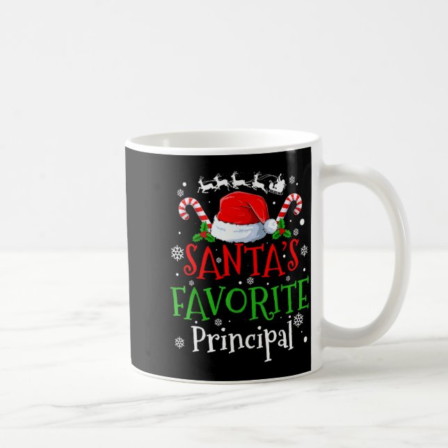 Mug Santa's Favorite Principal Christmas Party  (Droite)