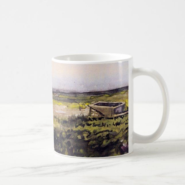 Mug Santé avec brouette par Vincent van Gogh (Droite)