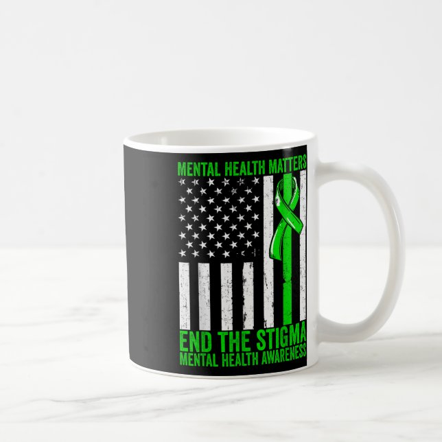 Mug Santé mentale Sensibilisation à la santé mentale M (Droite)