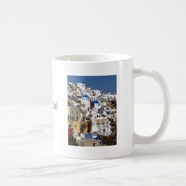 Mug Santorini, Grèce (Droite)