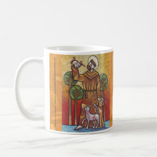 Mug São Francisco de Assis - Contemporary Cubist Relig