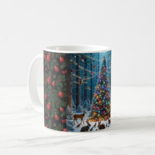 Mug Sapin de Noël et décorations