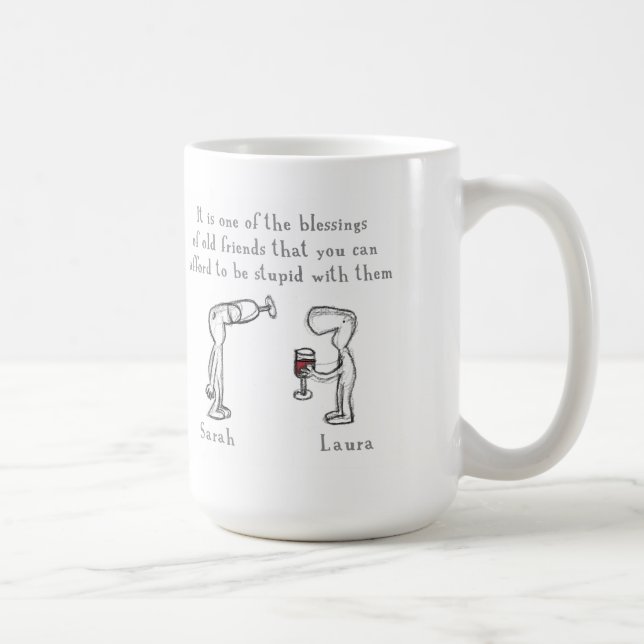 Mug Sarah et Laura (Droite)