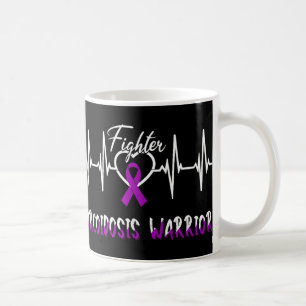 Mug Sarcoidose Sensibilisation Guerrier Heartbeat Comb