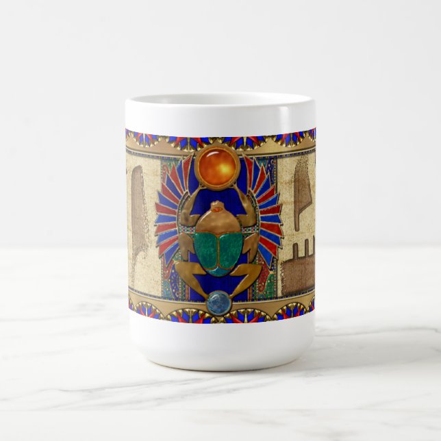 Mug Sarcophage 3D égyptien (Centre)