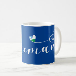 Mug Saremaa, Coeur Drapeau, Estonie