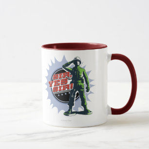 Mug Sarge de l'armée : Monsieur, oui, monsieur !