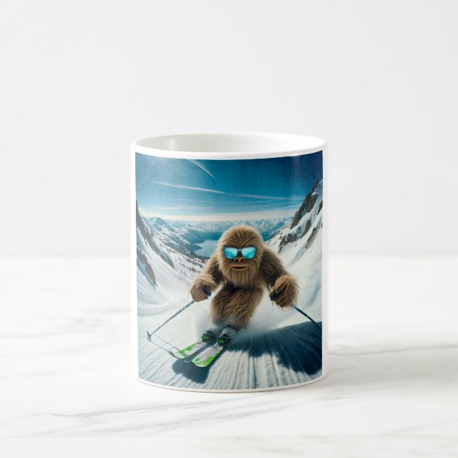 Mug Sasquatch le skieur (Centre)