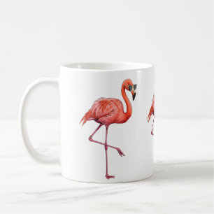 Mug Sassy Flamant rose Retro Vintage