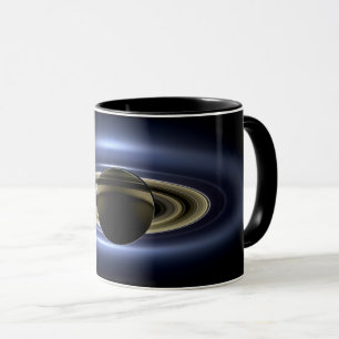 Mug Saturne Éclipse le Soleil de Cassini Orbiter