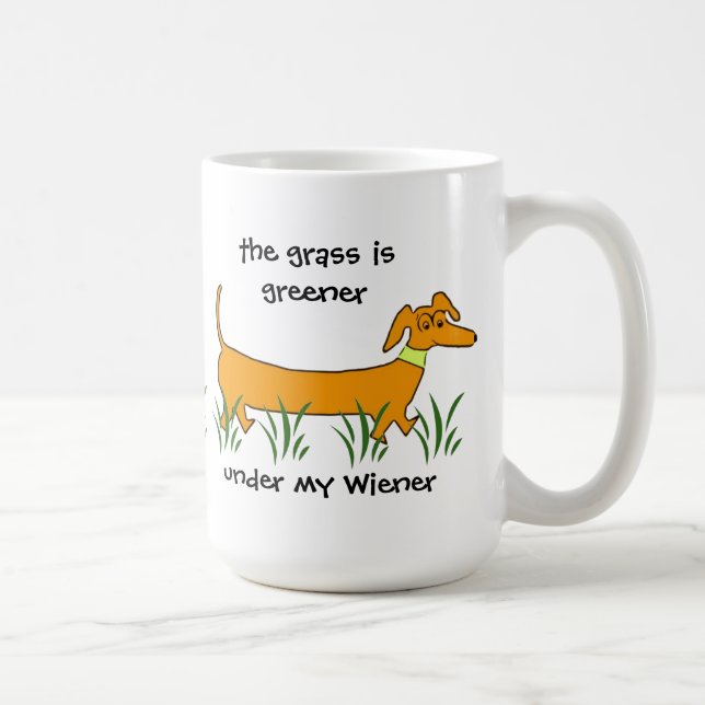 Mug Saucisse de teckel (Droite)