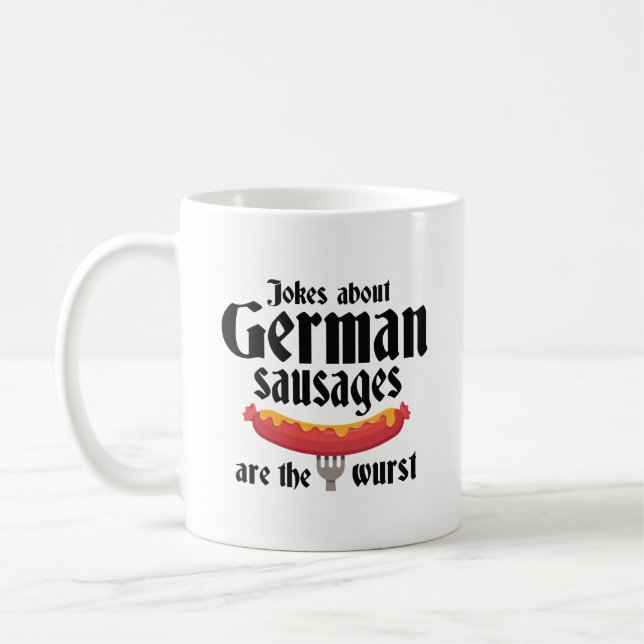 Mug Saucisses allemandes (Gauche)