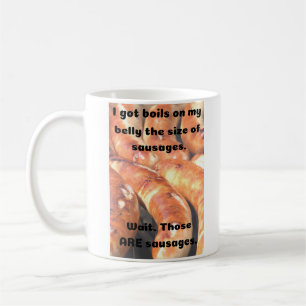 Mug Saucisses drôles
