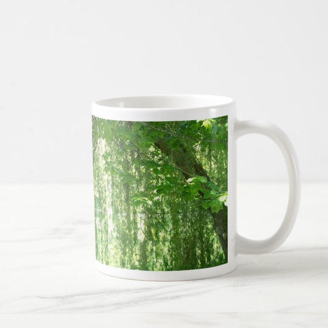 Mug Saules pleurants avec l'étang (Droite)