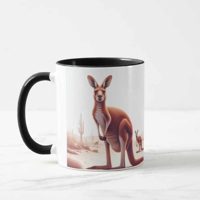 Mug Sautez dans votre brasse matinale avec notre Kanga (Gauche)