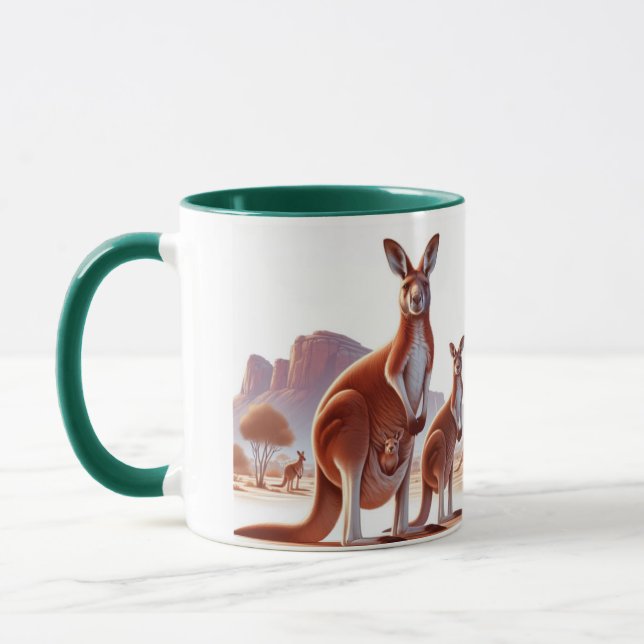Mug Sautez dans votre brasse matinale avec notre Kanga (Gauche)