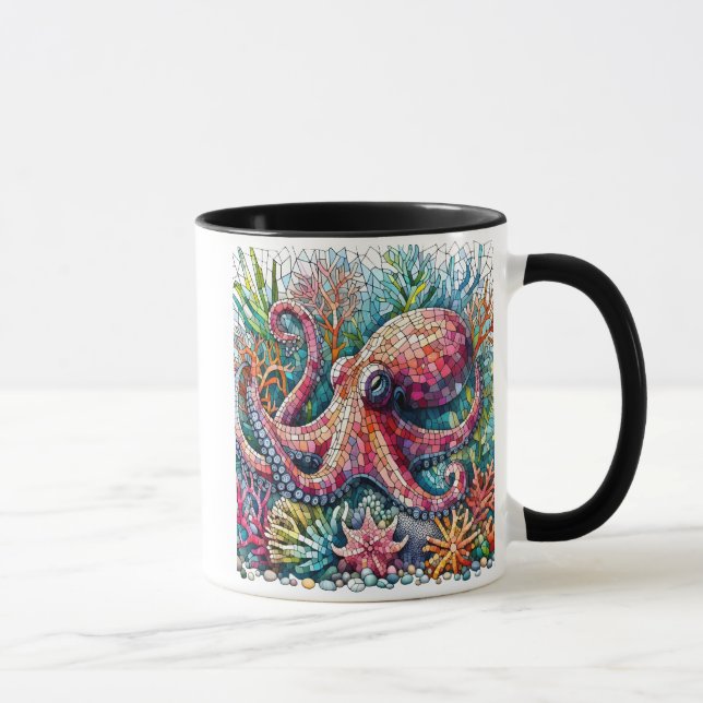Mug Sauts rythmiques de pieuvre sur tambours (Droite)