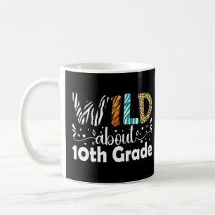 Mug Sauvage Environ 10e année Retour à l'école Dixième