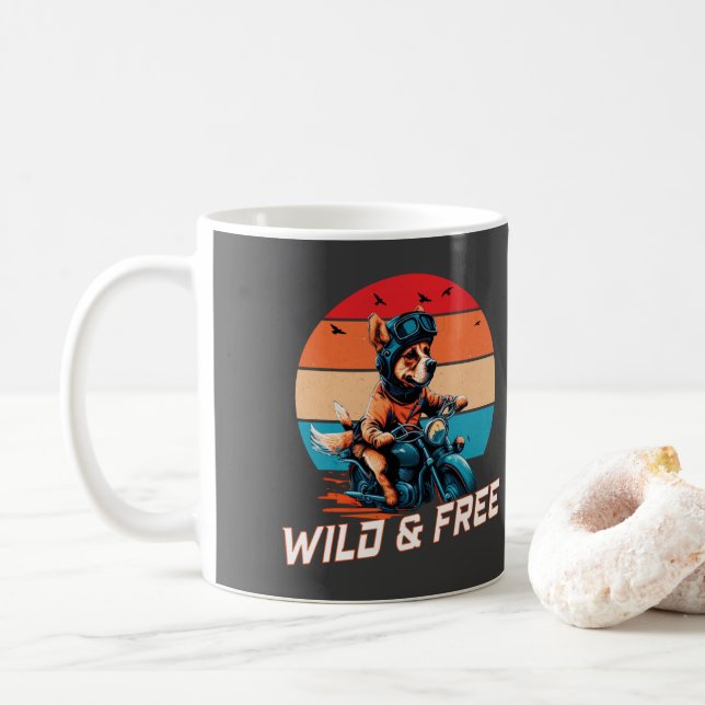Mug Sauvage et libre (Avec donut)