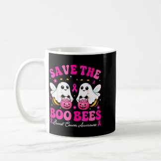 Mug Sauver les abeilles Boo Cancer du sein Halloween F