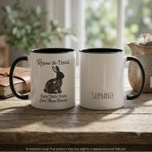 Sauvetage de lapin floral noir compatissant
