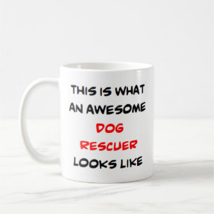 Mug sauveteur de chien, génial