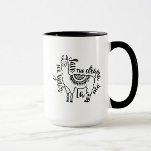 Mug Sauvez le drame pour votre lama
