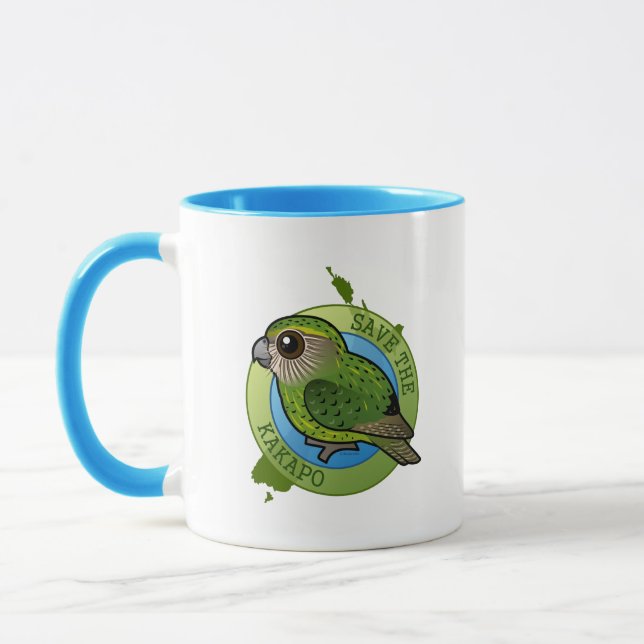 Mug Sauvez le Kakapo (Gauche)