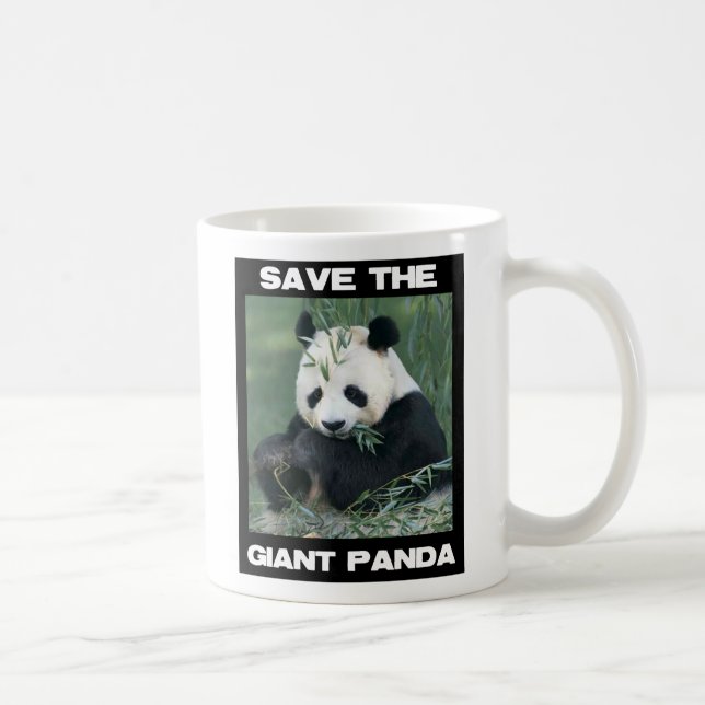 Mug Sauvez le panda géant (Droite)