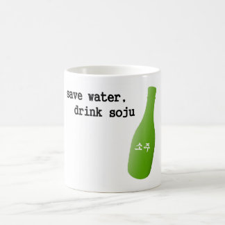Mug Sauvez l'eau, boisson Soju !