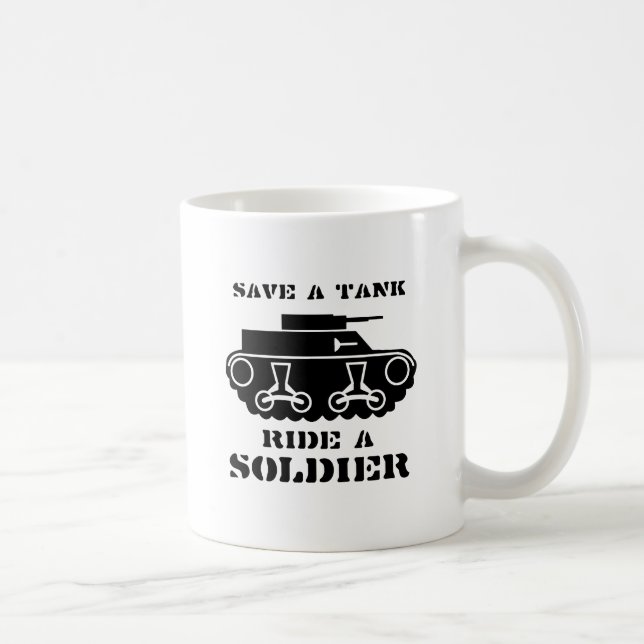 MUG SAUVEZ UN RÉSERVOIR. MONTEZ UN SOLDAT (Droite)