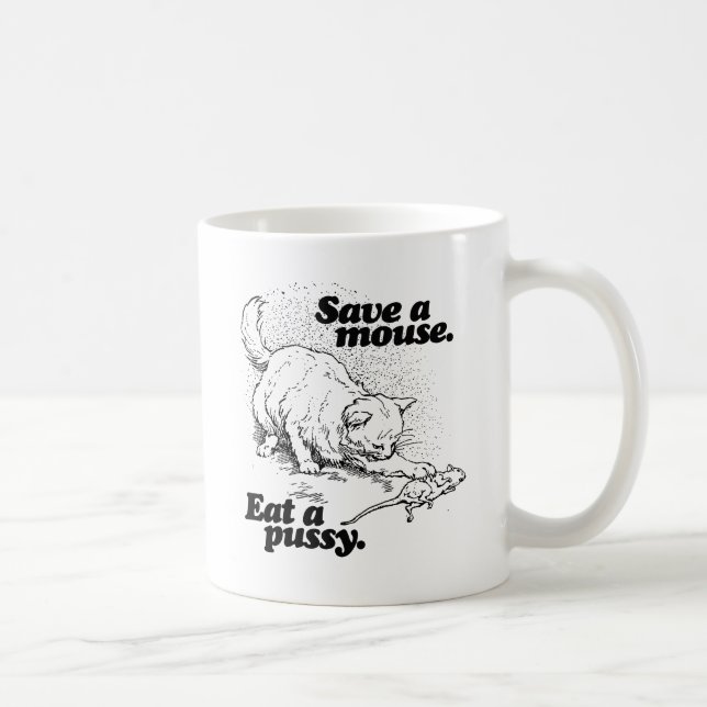 MUG SAUVEZ UNE SOURIS - .PNG (Droite)