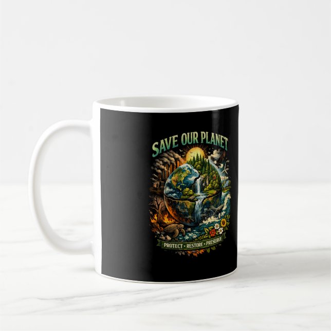 Mug Save Our Planet (Gauche)