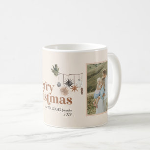 Mug Scandi Boho Neutral Joyeux Noël 2 Photo