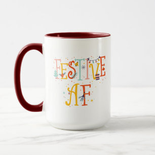 Mug Scandi Festive AF