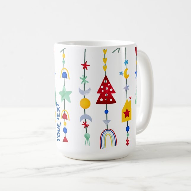 Mug Scandi minimaliste simple (Devant droit)