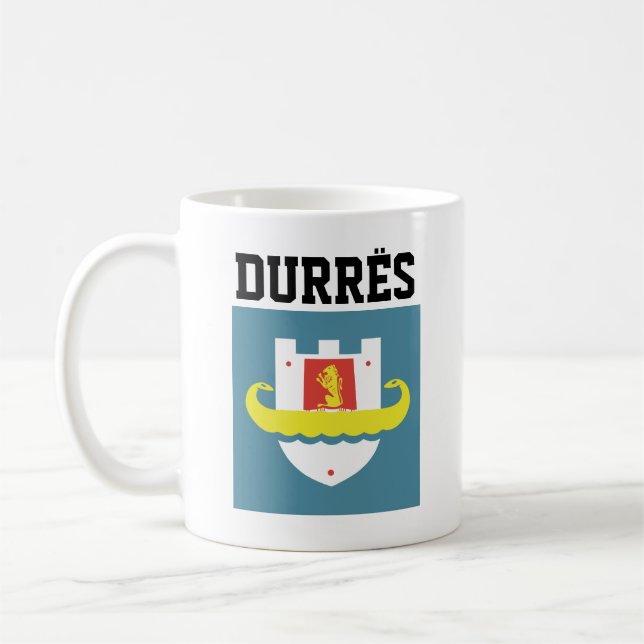 Mug Sceau de Durrës, Albanie (Gauche)