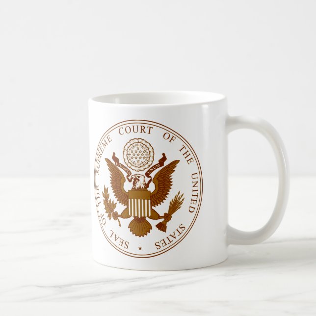 Mug Sceau de la Cour suprême des États-Unis (Droite)