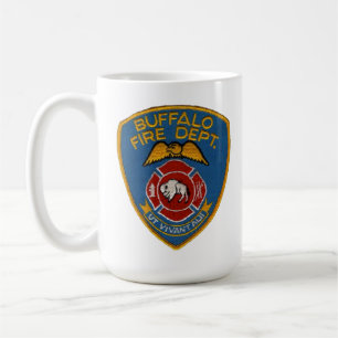 Mug Sceau de la ville de Buffalo - Feu de Buffalo