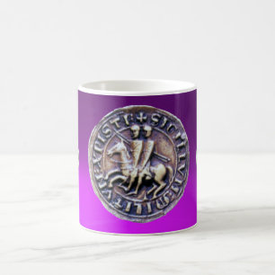 Mug SCEAU DES CHEVALIERS MODÈLE Pierre violette