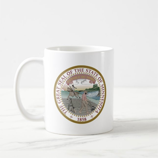 Mug Sceau d'État du Minnesota (Gauche)