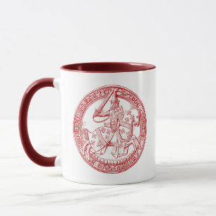 Mug Sceau héraldique médiéval de Thomas de Beauchamp