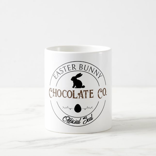 Mug Sceau officiel de la compagnie de chocolat Bunny d (Centre)