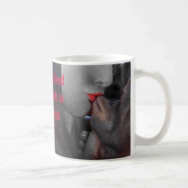 Mug Scellé avec un baiser (Droite)