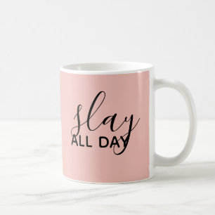 Mug Scénario de toute la journée de Girls Pink