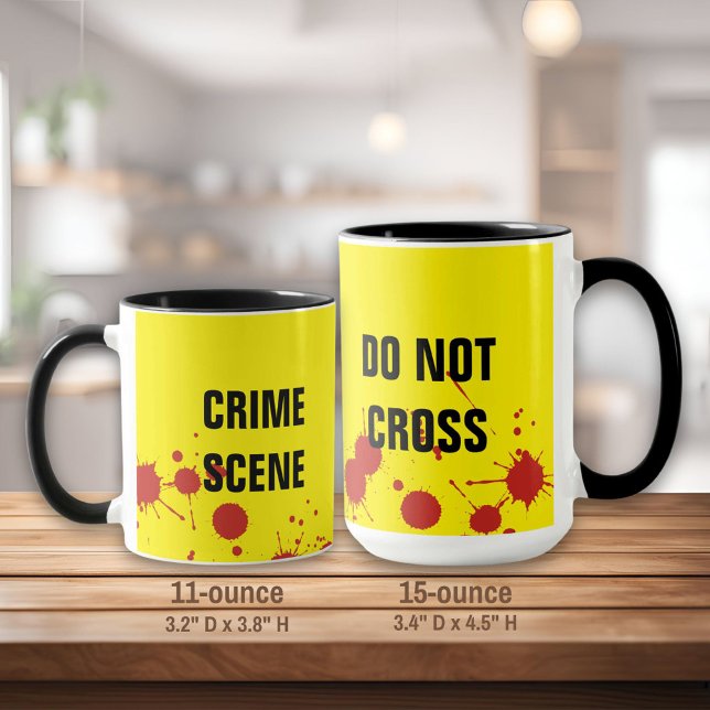 Mug Scène criminelle (Créateur téléchargé)
