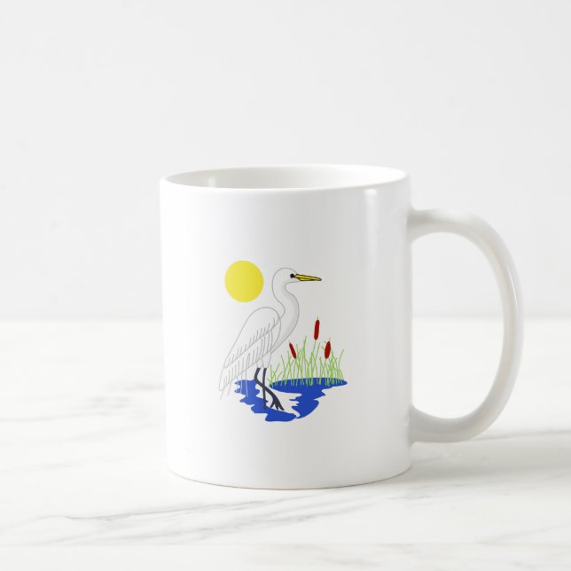 Mug Scène de héron (Droite)