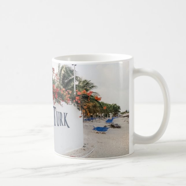 Mug Scène De La Plage De Grand Turk (Droite)