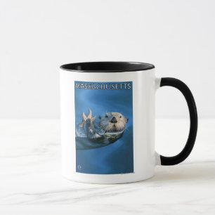 Mug Scène de loutre de MassachusettsSea