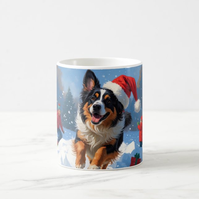Mug Scène de Noël du berger belge (Centre)